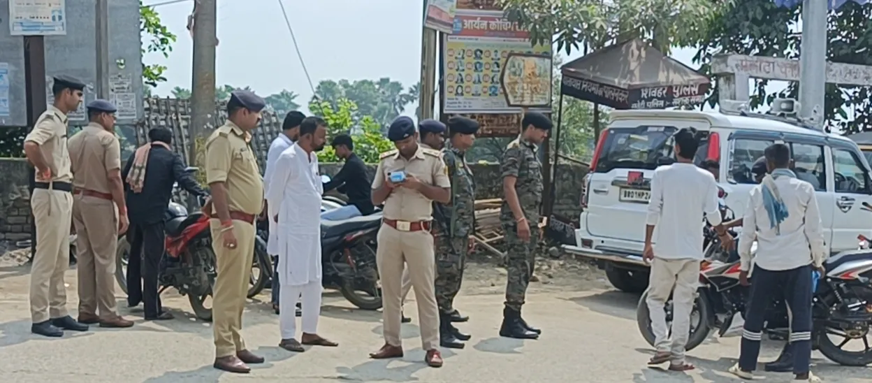 पिपराही चौक पर सघन वाहन जांच, 7 हजार रुपये जुर्माना वसूला
