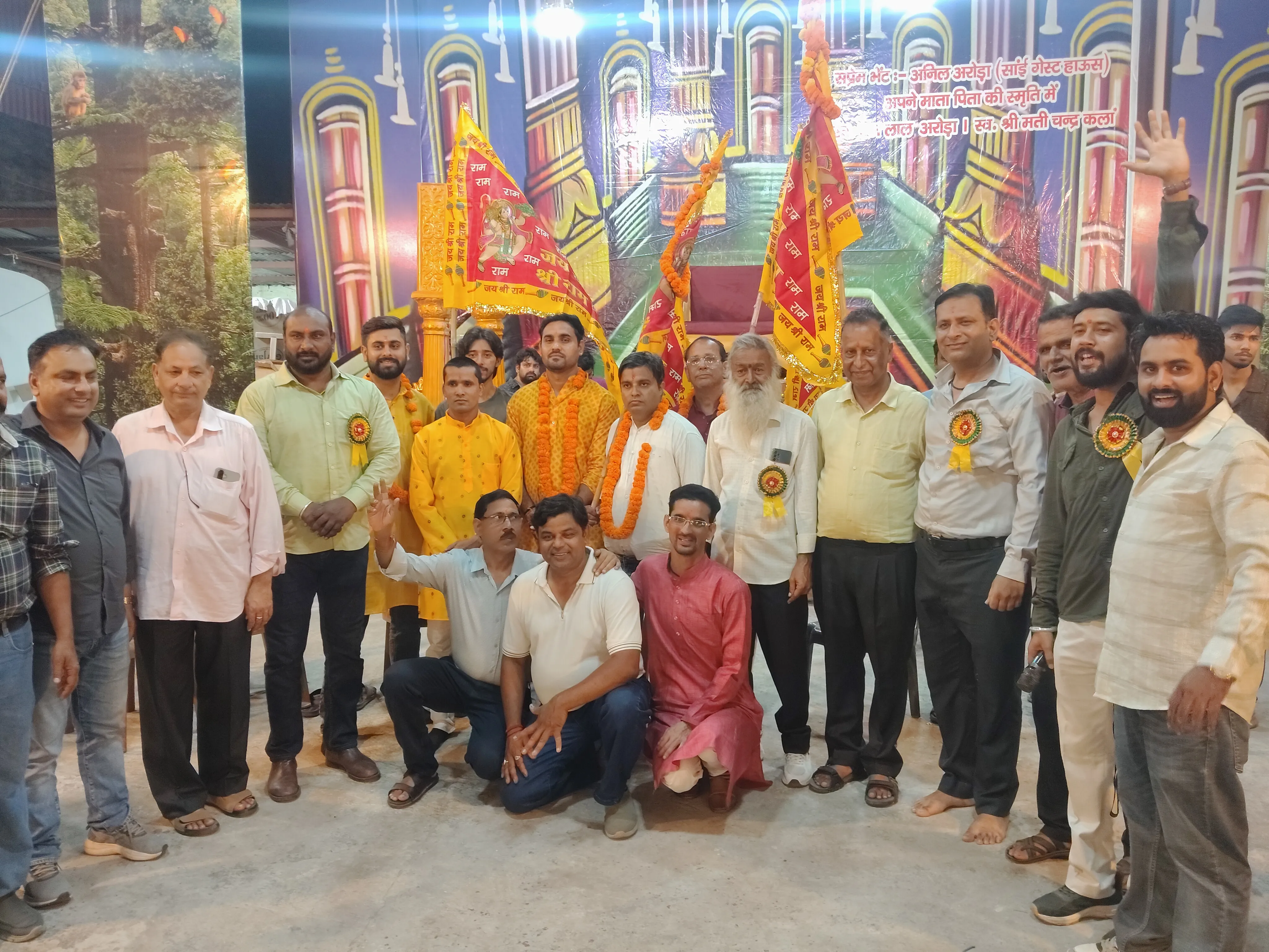 हरिद्वार। श्री रामलीला रंगमंच मायापुर रजि., हरिद्वार की ओर से भव्य शोभा यात्रा