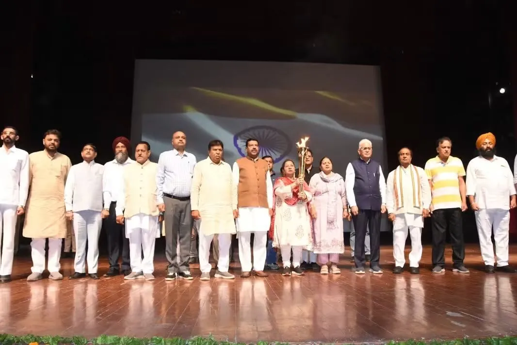 पंचकूला में सेवा संकल्प की गूंज, विकसित भारत के लिए युवाओं ने लिया संकल्प