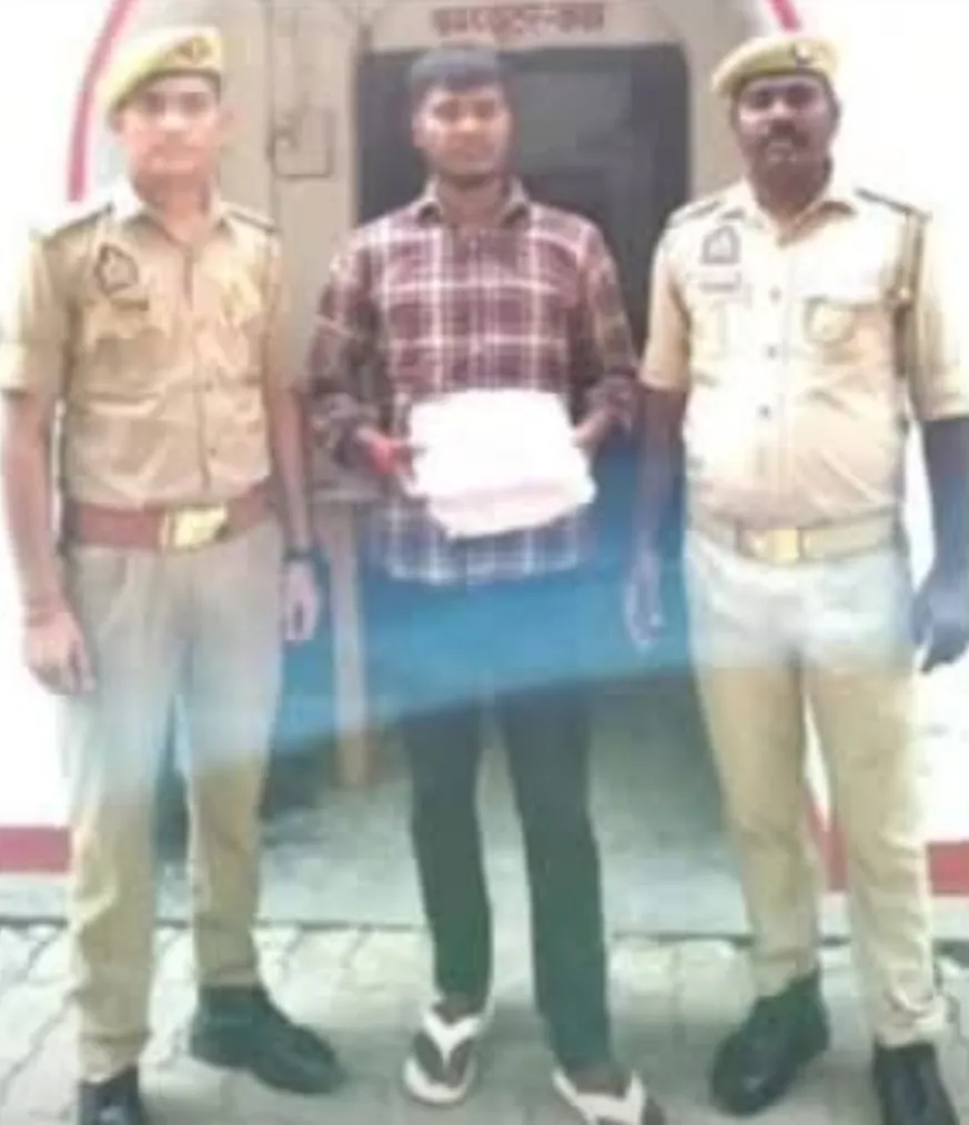म्बेडकरनगर में 1300 ग्राम अवैध गांजे के साथ युवक गिरफ्तार, जेल भेजा गया