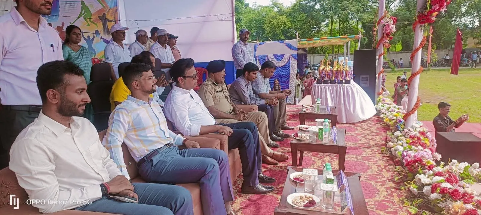 जिला स्कूल पूर्णिया के खेल मैदान में --प्रमंडल स्तरीय स्कूली खेलकूद प्रतियोगिता का शुभारंभ हुआ