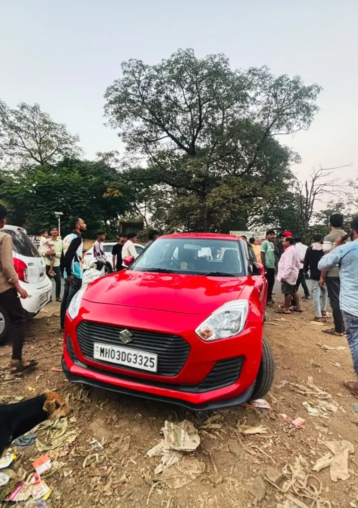 ाणे के मुरबाड़ सरलगांव में मारुति सुजुकी गाड़ी की टक्कर से महिला घायल