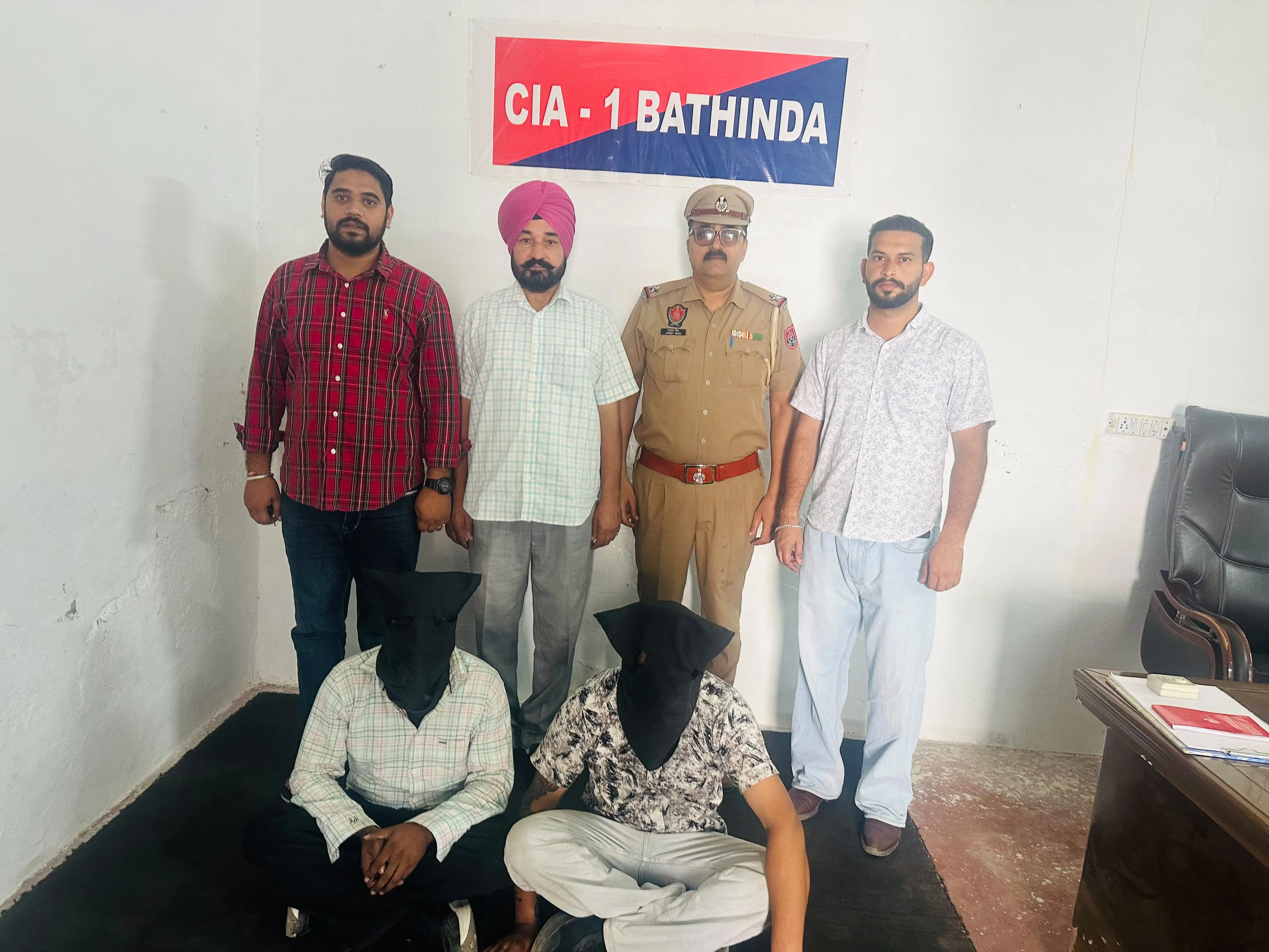ਬਠਿੰਡਾ ਪੁਲਿਸ ਵੱਲੋਂ 508 ਗ੍ਰਾਮ ਹੈਰੋਇਨ ਸਮੇਤ ਦੋ ਮੁਲਜ਼ਮ ਕਾਬੂ
