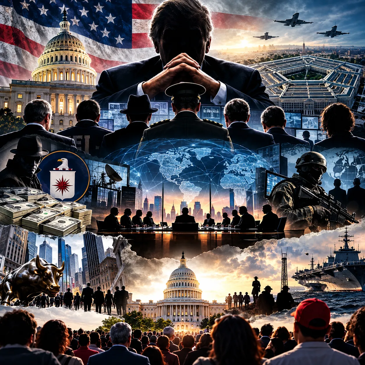 THE DEEP STATE OF AMERICA: The Unelected Empire That Rules Beyond Elections