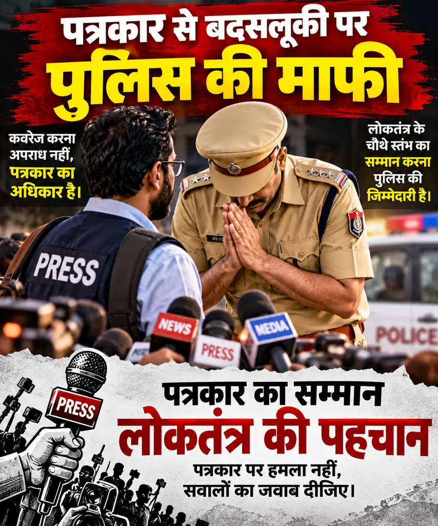 फतेहाबाद में पत्रकार से कथित हाथापाई और मोबाइल छीनने का आरोप, CIA स्टाफ पर उठे सवाल