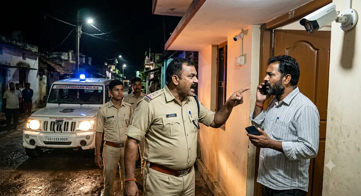 खाकी के साये में गुंडागर्दी: पत्थलगांव थाना प्रभारी की करतूत या वसूली का नया मॉडल?