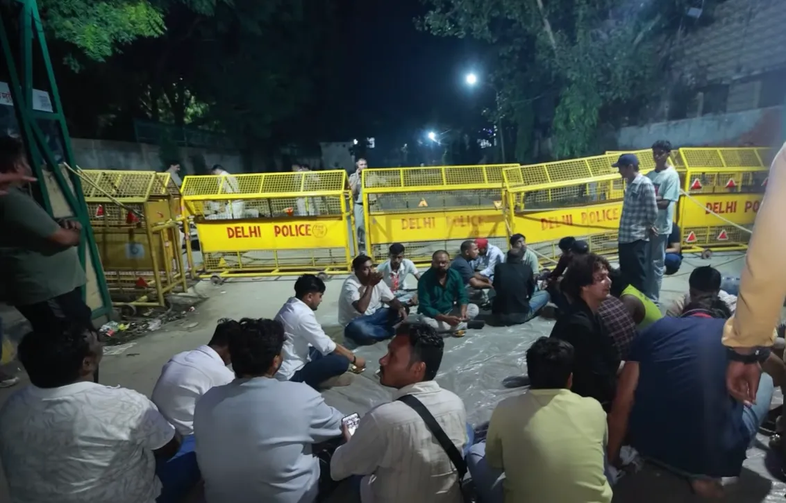 Jaffarpur Kalan police station बाहर समर्थक जुटे, क्या पता चला CJP, Sourav Das, Ashutosh Ranka