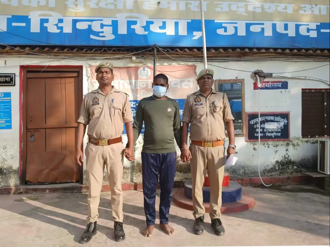 महराजगंज: पत्नी की हत्या के मामले में नामजद आरोपी गिरफ्तार, पुलिस कर रही आगे की कार्रवाई
