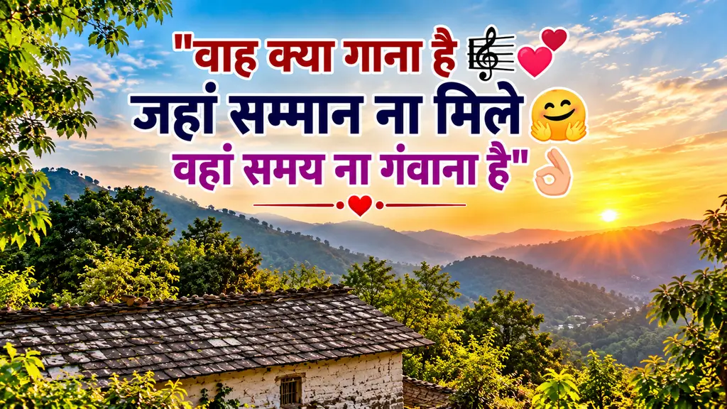 सोशल मीडिया पर वायरल प्रेरणादायक संदेश: ‘जहां सम्मान न मिले, वहां समय न गंवाएं’