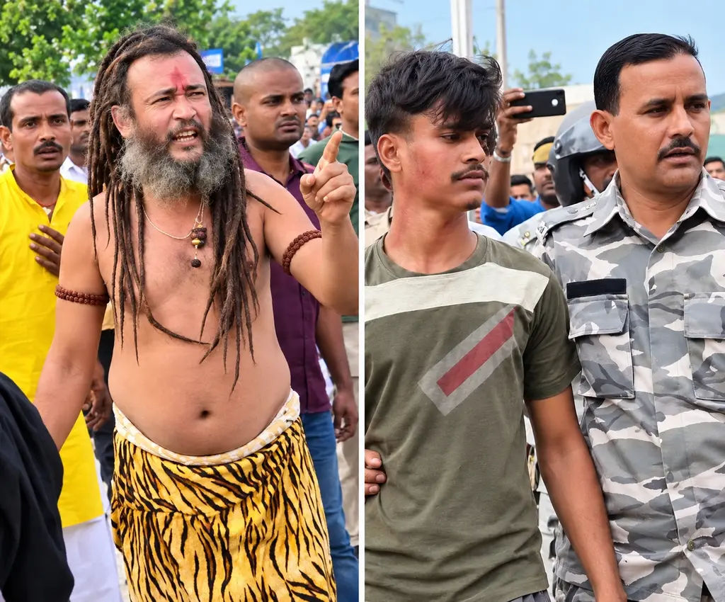 चास में शनि मंदिर के बाबा के साथ कथित मारपीट, मंदिर में तोड़फोड़ का आरोप !