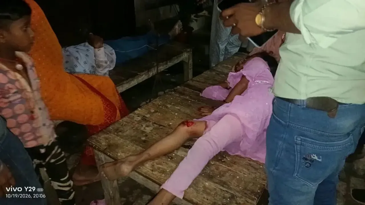 िवहर में तरियानी के किशुनपुर में बाइक-ऑटो टक्कर, बच्ची की हालत गंभीर