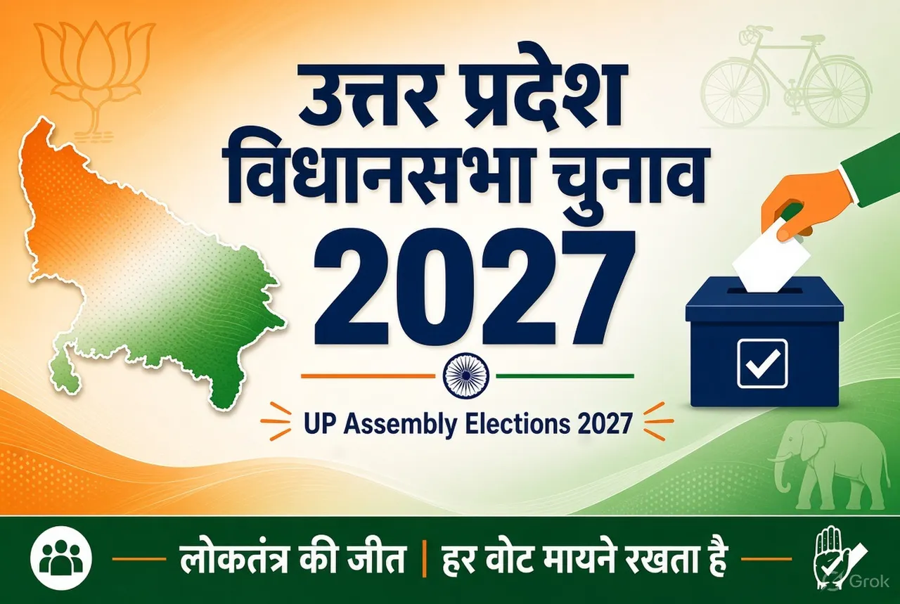यूपी 2027 विधानसभा मुकाबला :सपा करो या मरो,योगी का भविष्य तय करेंगे चुनाव