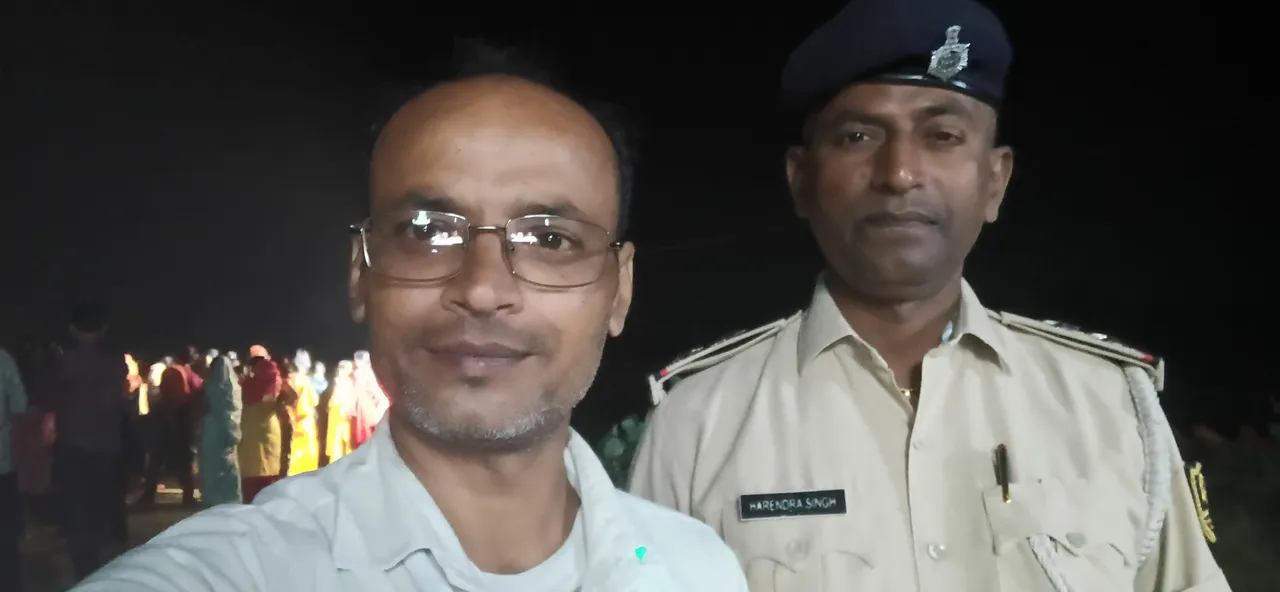 लय गाँव मे मां का शांतिपूर्ण विसर्जन