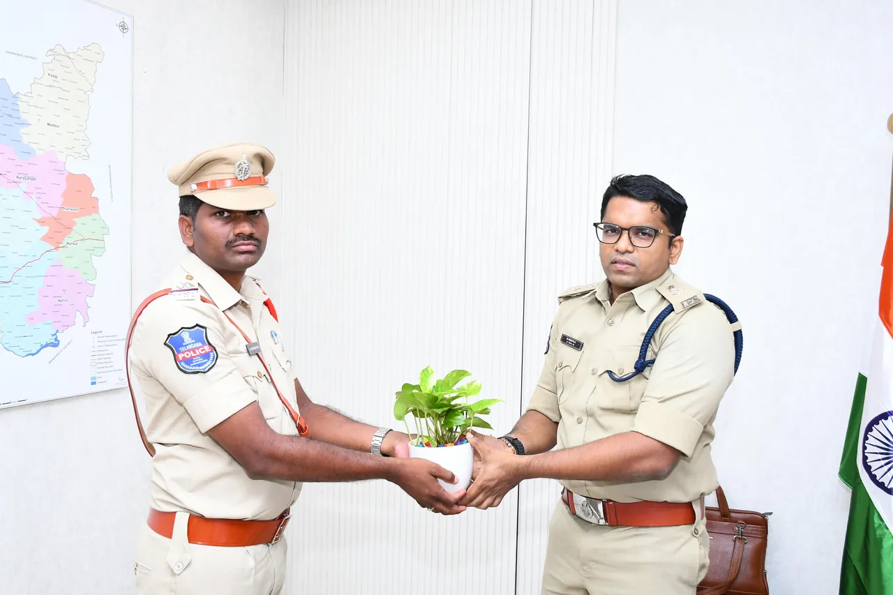 మాగనూరు పోలీస్ స్టేషన్ నూతన ఎస్‌ఐ గా వచ్చిన కే మహేందర్ రెడ్డి