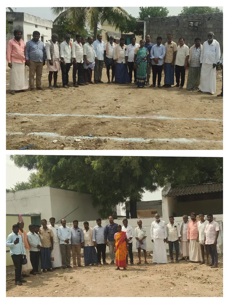 తెలంగాణ రాష్ట్ర* *మంత్రివర్యులు డాక్టర్ శ్రీ వాకిటి* *శ్రీపాతర్చేడు గ్రామంలో నూతన ఇందిరమ్మ ఇళ్ల నిర్మాణానికి భూమిపూజ.!*