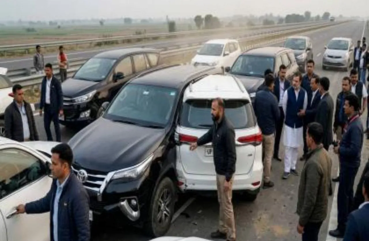 बड़ी खबर: पूर्वांचल एक्सप्रेसवे पर बड़ा हादसा

राहुल गांधी के काफिले की गाड़ियां आपस में टकराईं, कई घायल- राहुल गांधी सु