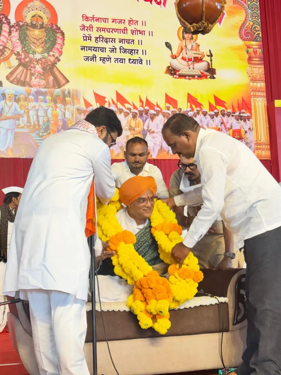 छोटा पंढरपुर बेरडी में भक्ति का महासंगम, अखण्ड हरिनाम सप्ताह एवं भागवत कथा ज्ञानयज्ञ का भव्य समापन