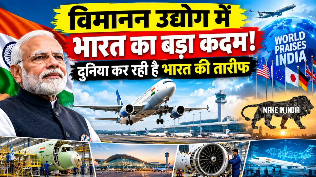 विमानन उद्योग में भारत का बड़ा कदम! दुनिया कर रही है भारत की तारीफ  India Aviation Industry