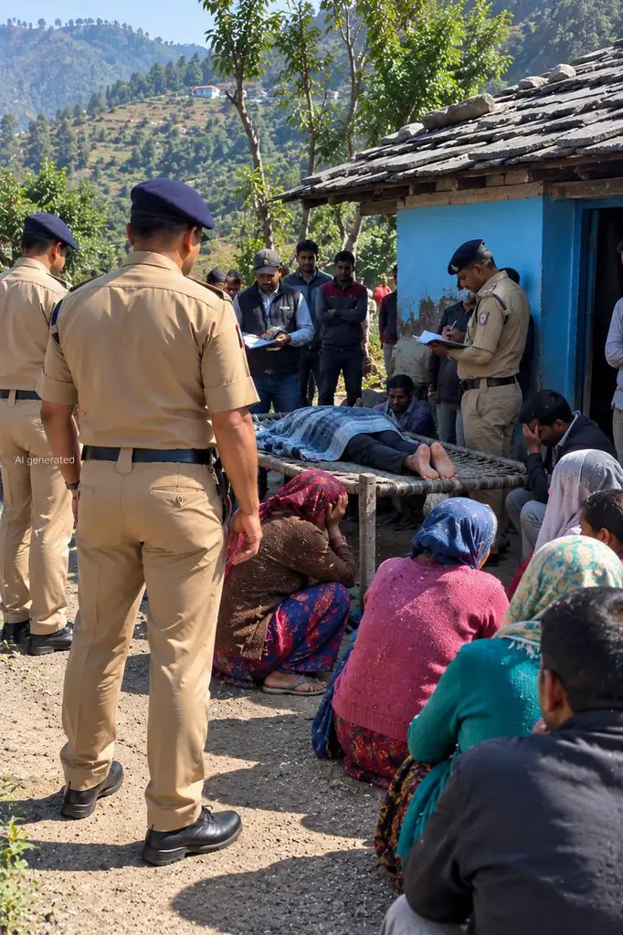 त्तराखंड के पहाड़ी इलाके में इलाज के खर्च से परेशान युवक ने आत्महत्या की, पुलिस जांच में जुट