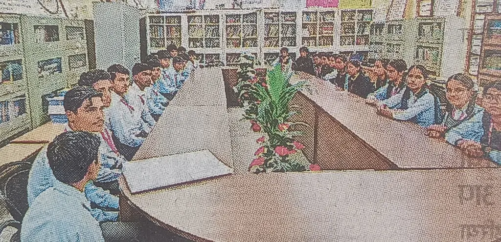 पीएम श्री राजकीय उच्च माध्यमिक विद्यालय सपोटरा के विद्यार्थियों ने नवोदय विद्यालय में देखी आधुनिक शिक्षण व्यवस्थाएं