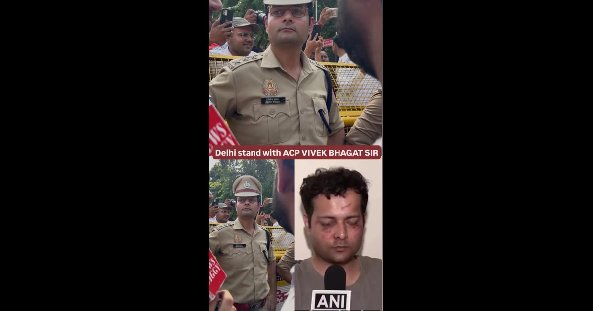 🚨 खाकी का गौरव: कर्तव्य और वीरता की मिसाल एसीपी विवेक भगत! 🇮🇳