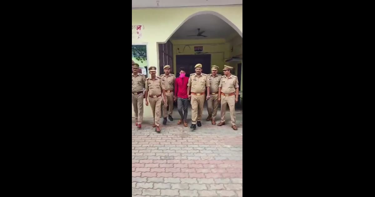 बहराइच पुलिस की बड़ी कार्यवाही,₹25,000 इनामी अभियुक्त गिरफ्तार
