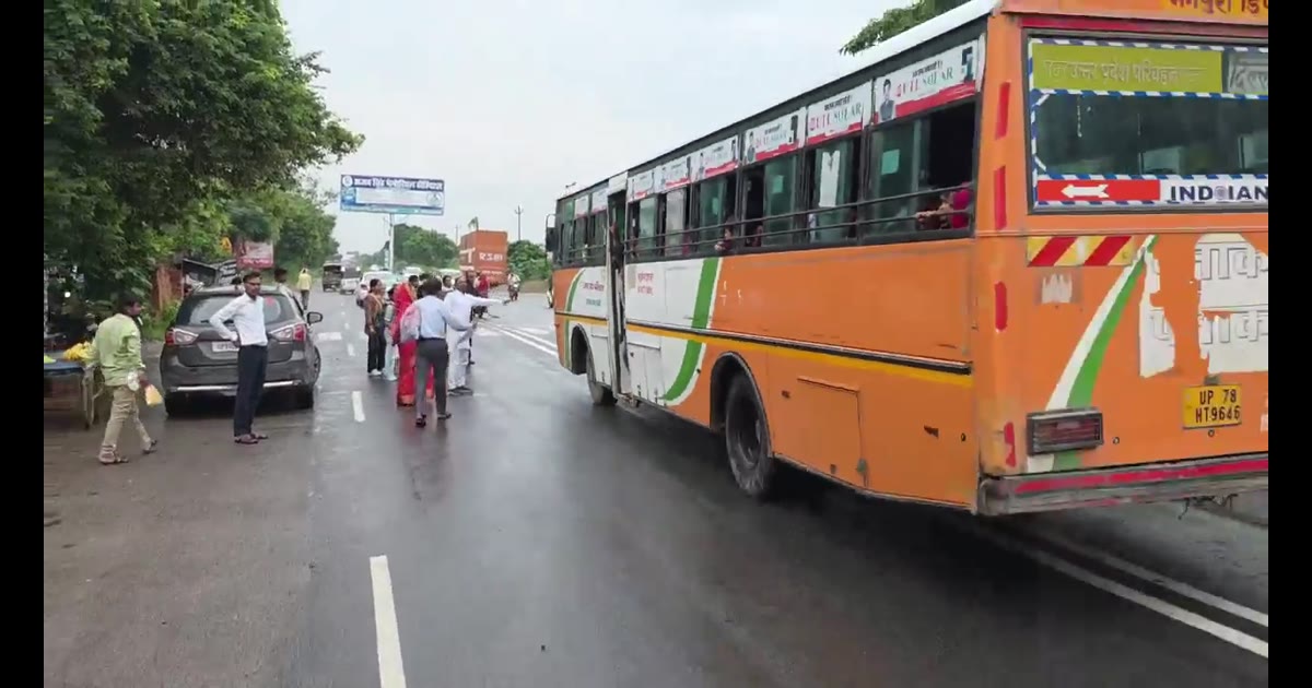 रक्षाबंधन पर उत्तर प्रदेश परिवहन निगम की नहीं रोक रहे हैं रोडवेज बस