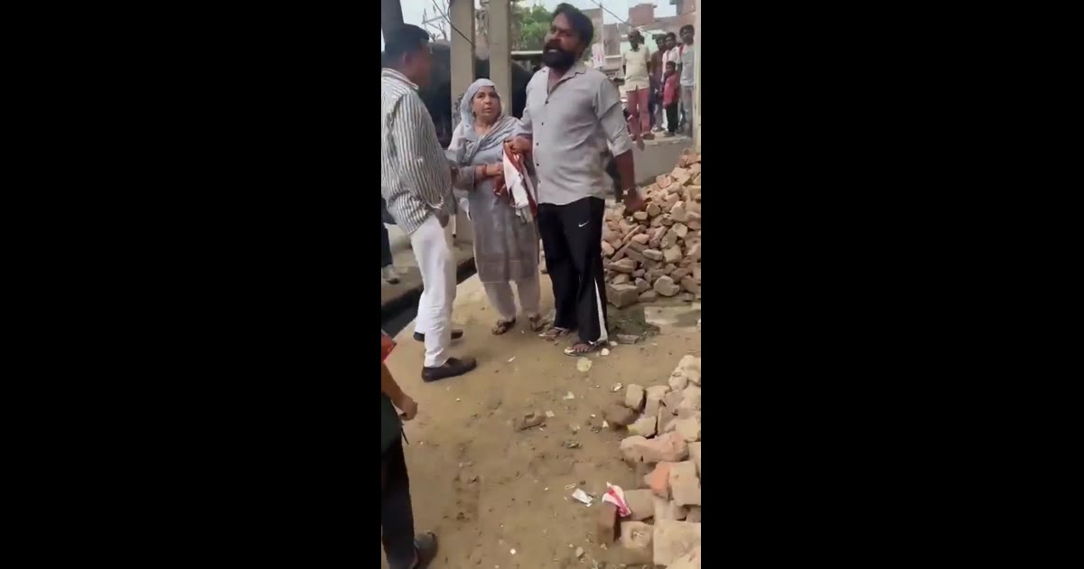 हाजी सलमान के आवास पर पिस्टल लहराते हुए हमला करने का आरोप, वीडियो वायरल