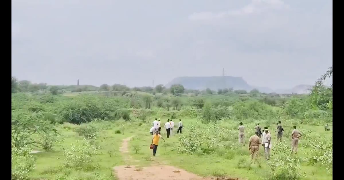 आमेर के ठाकराला की ढाणी में बम मिलने की सूचना पर संयुक्त कार्रवाई, नदी में निष्प्रभावी किया गया