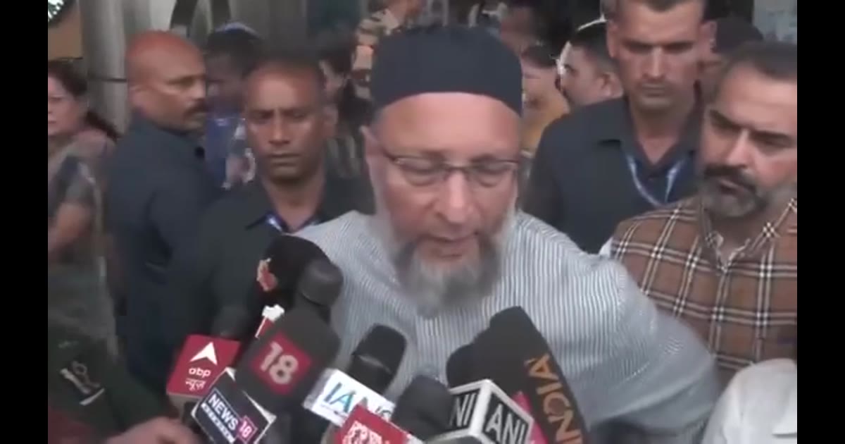 राजस्थान के जयपुर पहुंचे AIMIM अध्यक्ष असदुद्दीन ओवैसी सहारनपुर की कार्रवाई पर बोले