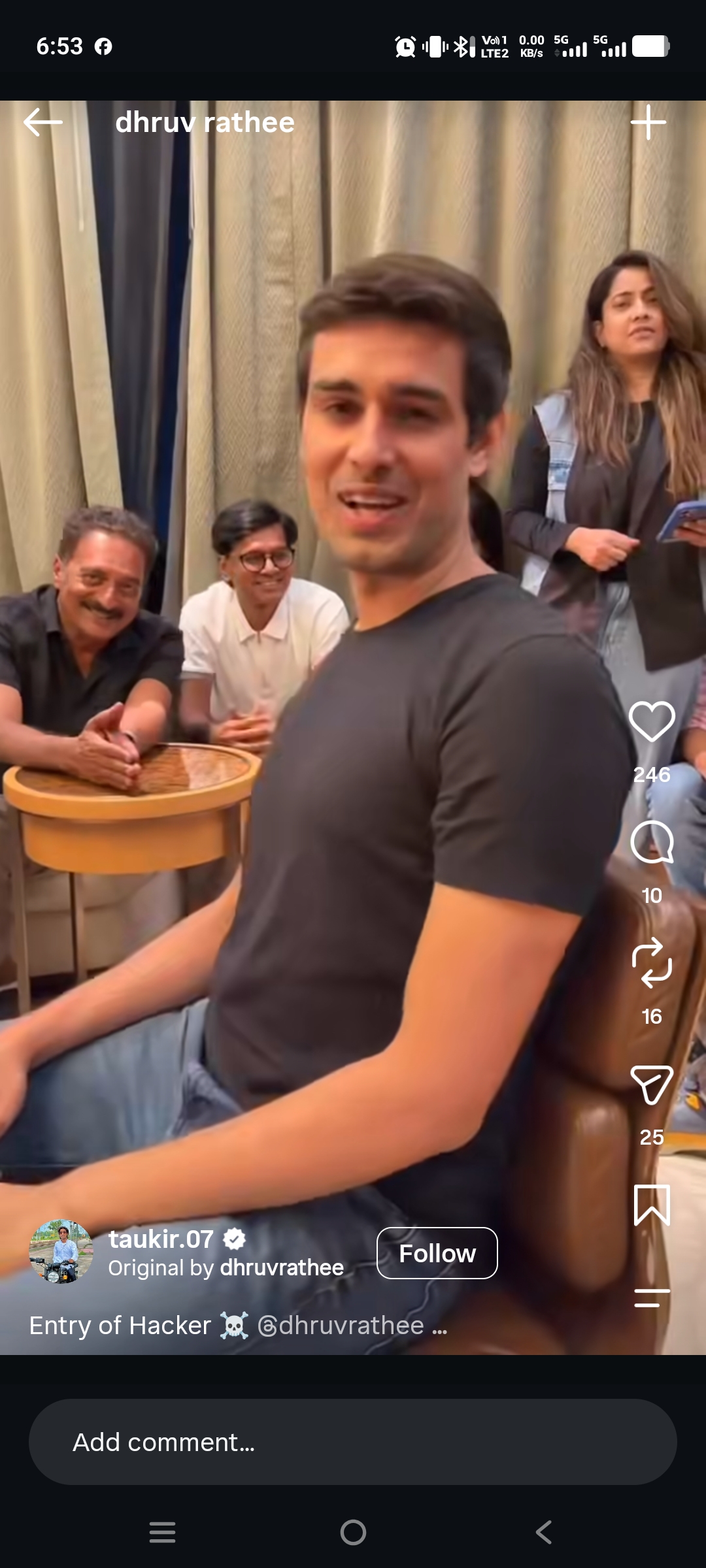 भाजपा को बर्षो से नाको तले चने खिलाने वाले शख्स आज 08/10/2026 को क्रॉक्रोच जनता पार्टी के साथ बेंगलुरु प्रोटेस्ट मे शामिल होंगे द हैकर ध्रुव राठी ।