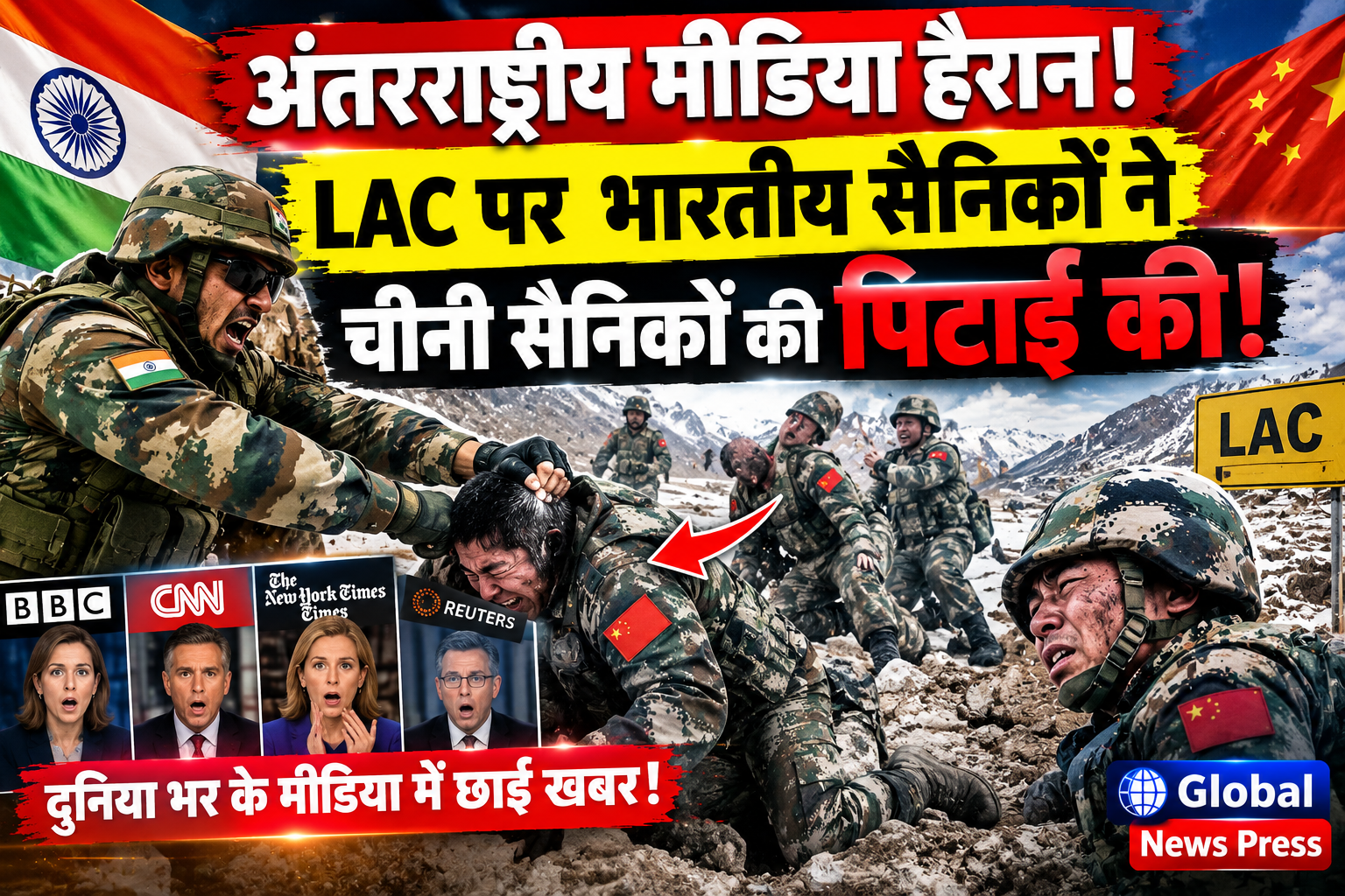भारत और चीन के बीच वास्तविक नियंत्रण रेखा (LAC) पर तनाव और सीमा सुरक्षा का मुद्दा हमेशा से अंतरराष्ट्रीय चर्चा का विषय रहा है। भारतीय सेना के साहस, दुर्गम पहाड़ी इलाकों में तैनाती और सीमाओं की सुरक्षा को लेकर दुनिया भर में दिलचस्पी बनी रहती है। इसी बीच LAC पर भारतीय और चीनी सैनिकों के बीच कथित झड़पों तथा उनसे जुड़ी खबरों को लेकर कई सवाल उठते हैं। आखिर सीमा पर क्या हुआ, इन घटनाओं को अंतरराष्ट्रीय मीडिया किस नजरिए से देखता है और भारत-चीन संबंधों पर इसका क्या असर पड़ सकता